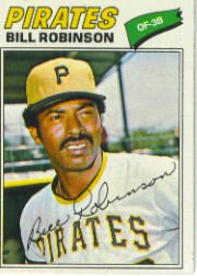 1977 Topps Baseball Cards      335     Bill Robinson